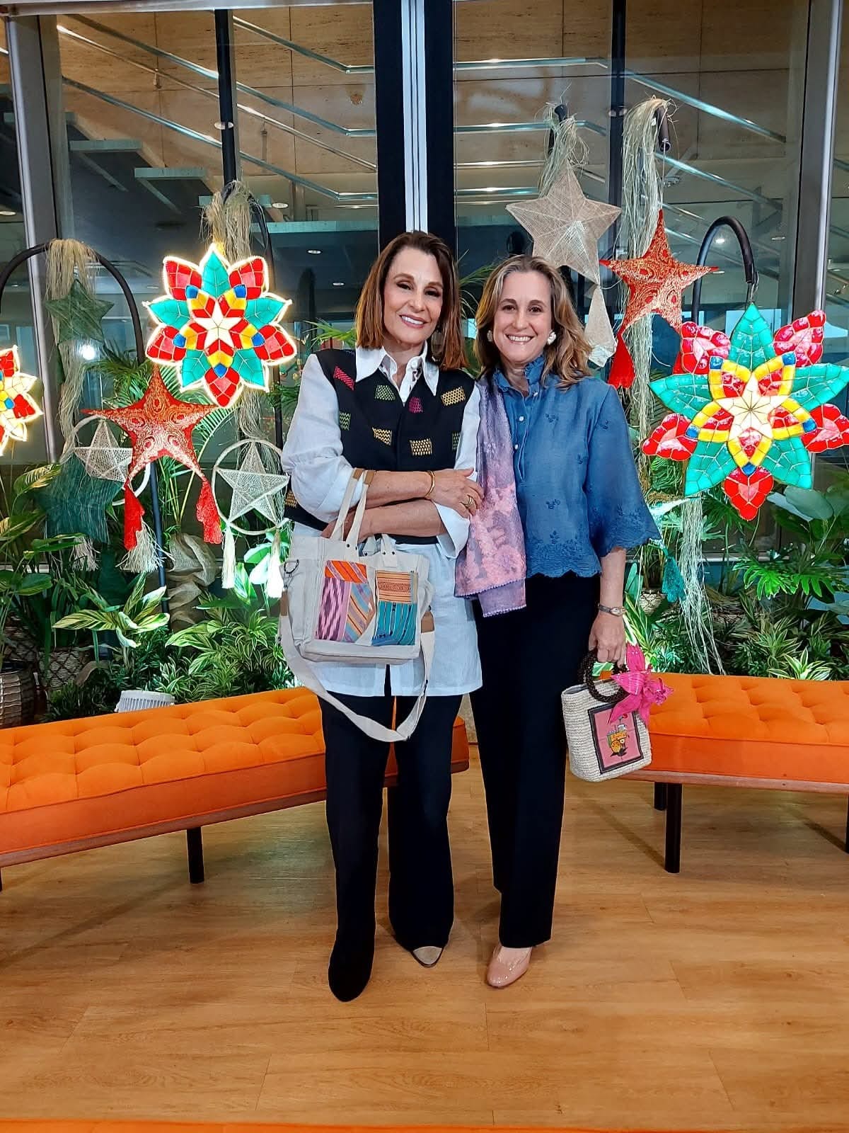 Designers’ Holiday Bazaar founders Bea Zobel Jr. and Sofia Elizalde